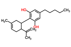 2-(6-Isopropenyl-3-methyl-3-cyclohexen-1-yl)-5-pentyl-1,3-benzenediol.png