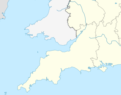 England southwest location map.svg