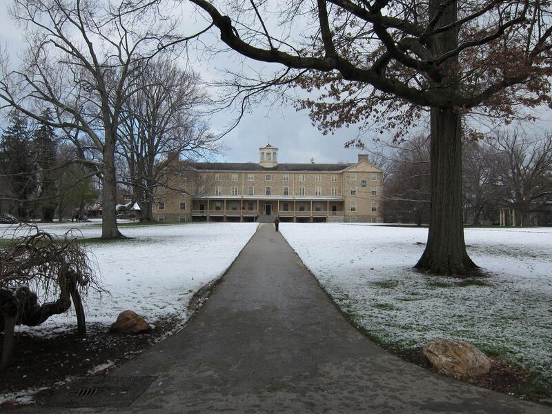 File:Founders Hall after snowfall.JPG