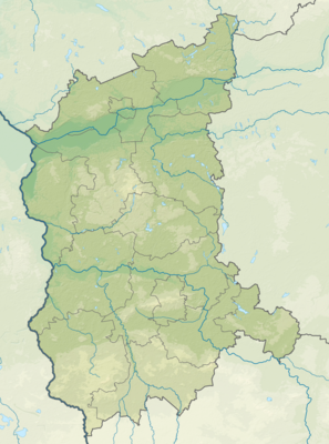 Lubusz Voivodeship Relief location map.svg