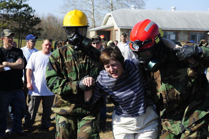 File:U.S. Marines Training Exercise for Temporary Critical Support to Enable Community Recovery after a CBRNE Incident.jpg