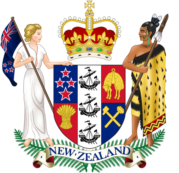File:Coat of arms of New Zealand.svg