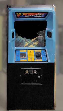 A Destroyer arcade machine