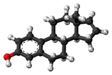 Estratetraenol molecule ball.png