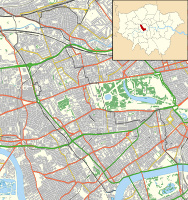 Kensington and Chelsea London UK location map.svg