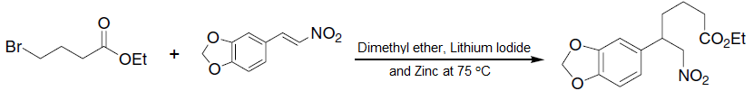 Michael acceptor intermediate in Lycoricidine Synthesis.svg
