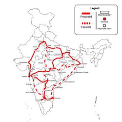 Potential Diamond Quadrilateral HSR route map.JPG