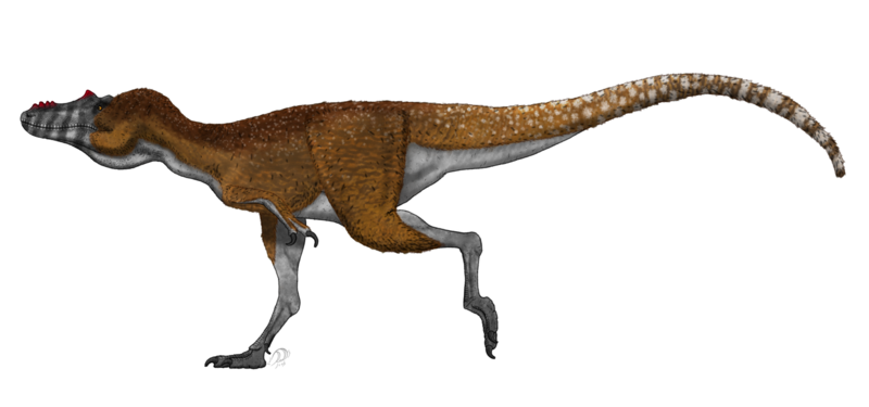 File:Qianzhousaurus sinensis by PaleoGeek.png