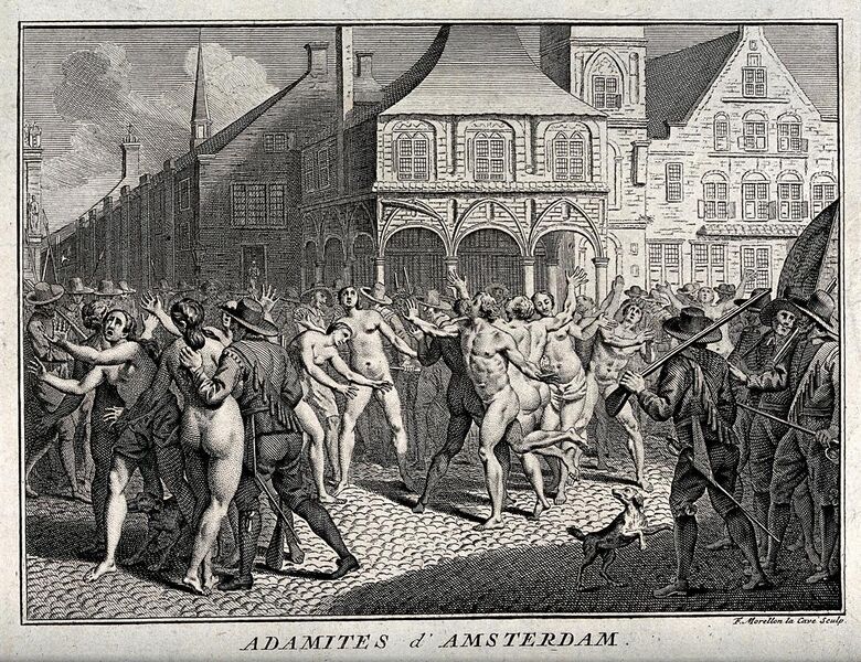 File:The arrest of Adamites in a public square in Amsterdam. Etch Wellcome V0035701.jpg
