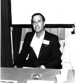 UFO author and investigator James W. Moseley in 1980.jpg
