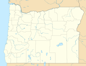 Map showing the location of Oregon Caves National Monument and Preserve