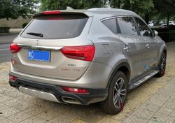 2018 Dongfeng-Fengguang 580 1.5T (facelift), rear 8.11.18.jpg