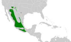 Cyrtonyx montezumae map.svg