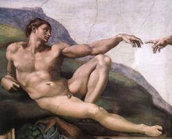 Michelangelo, Creation of Adam 03.jpg