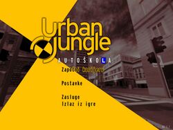 Urban Jungle (video game) - Main menu (izbornik).jpg