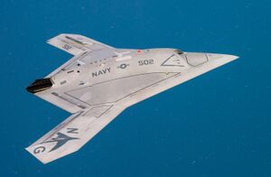 X-47B operating in the Atlantic Test Range (modified).jpg