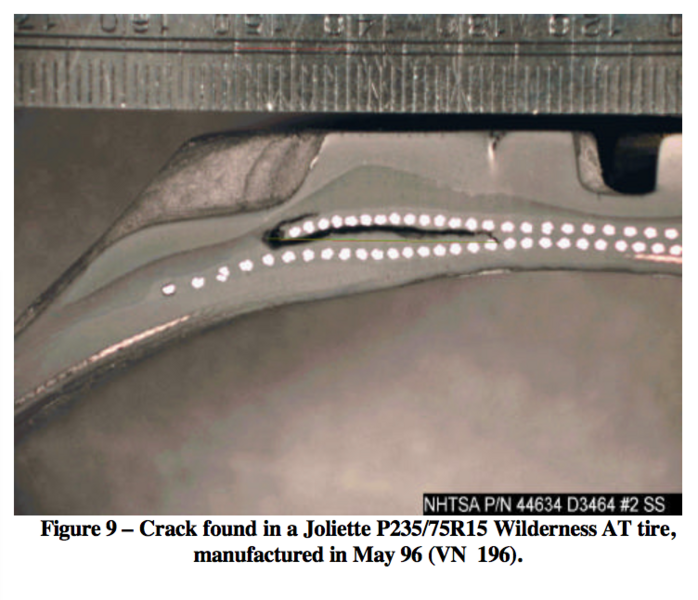 File:Belt Separation of a Firestone P235 75R15 Wilderness AT tire.png