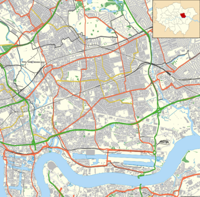 Newham London UK location map.svg