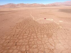 Patterned ground located in the Atacama Desert (Chile).jpg