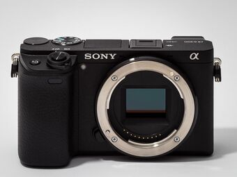 Sony Alpha ILCE-6300 APS-C-frame camera no body cap.jpeg