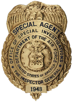 Office of Special Investigations special agent badge[2]