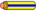 Wire yellow blue stripe.svg