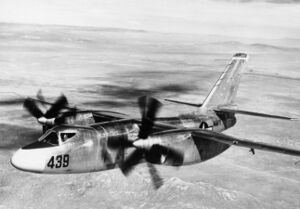 XA2J-1 Super Savage in flight 1952.jpeg