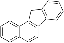 Chemical structure of benzo[a]fluorene