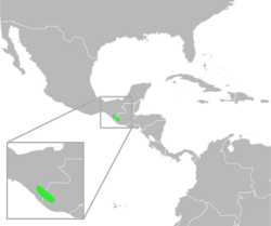 Bufo tacanensis distribution.svg