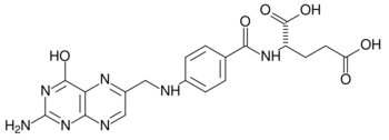 Folic acid structure.svg