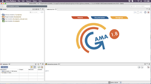 GAMA Platform IDE Screenshot.png