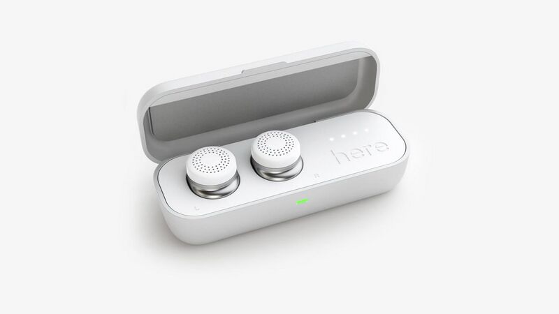 File:Here One earbuds in white charging case.jpg