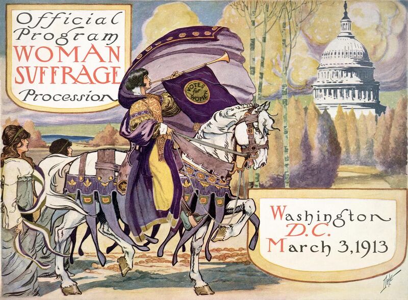 File:Official Program Woman Suffrage Procession - March 3, 1913.jpg