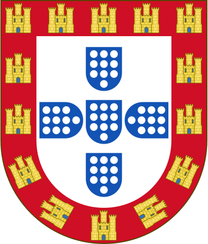 File:Brasão de armas do reino de Portugal (1247).svg