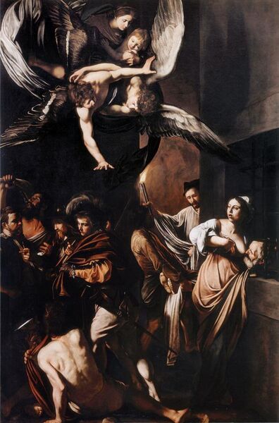 File:Caravaggio - Sette opere di Misericordia.jpg