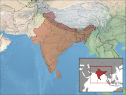 Eutropis carinata distribution.png