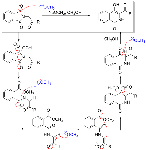 Gabriel–Colman rearrangement mechanism