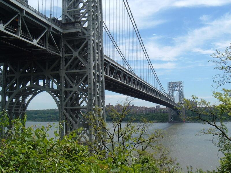 File:George Washington Bridge from New Jersey 2.jpg