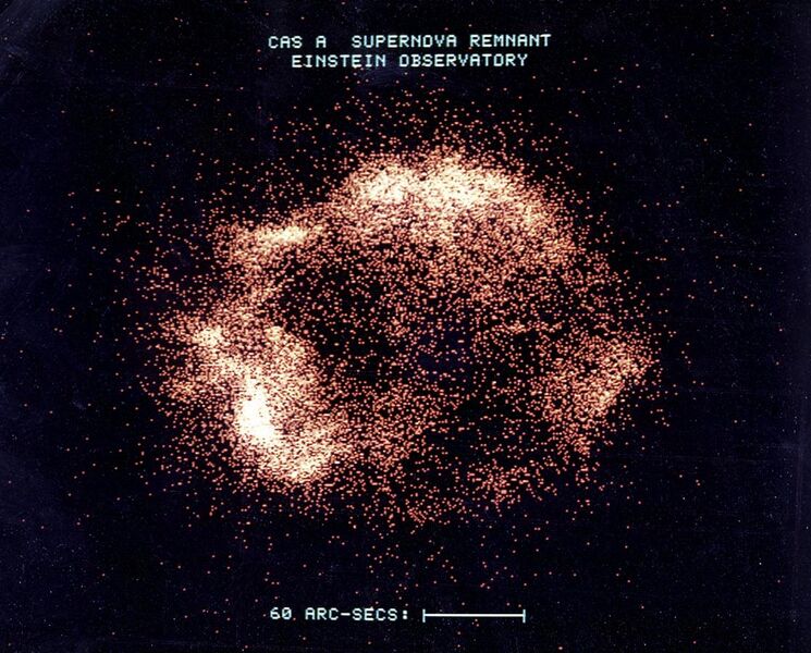 File:HEAO-2 Image of the Supernova Remnant Cassiopeia A Taken by the High Energy Astronomy Observatory 8003547.jpg