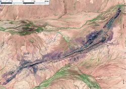 Jack Hills, Western Australia (Landsat 5 TM, 2009-07-14, detail).jpg