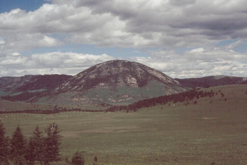 File:Limestone Butte Montana Laccolith.jpg