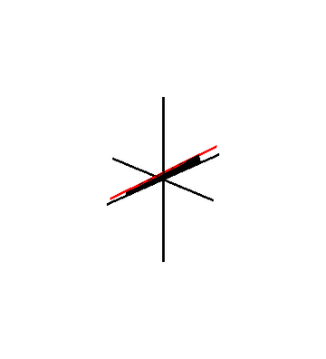 Plücker's conoid swept out by a different motion of a line segment