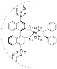 ZrPhosphonate Heterogeneous Catalyst for Asymmetric Hydrogenation of Aryl Ketones.png