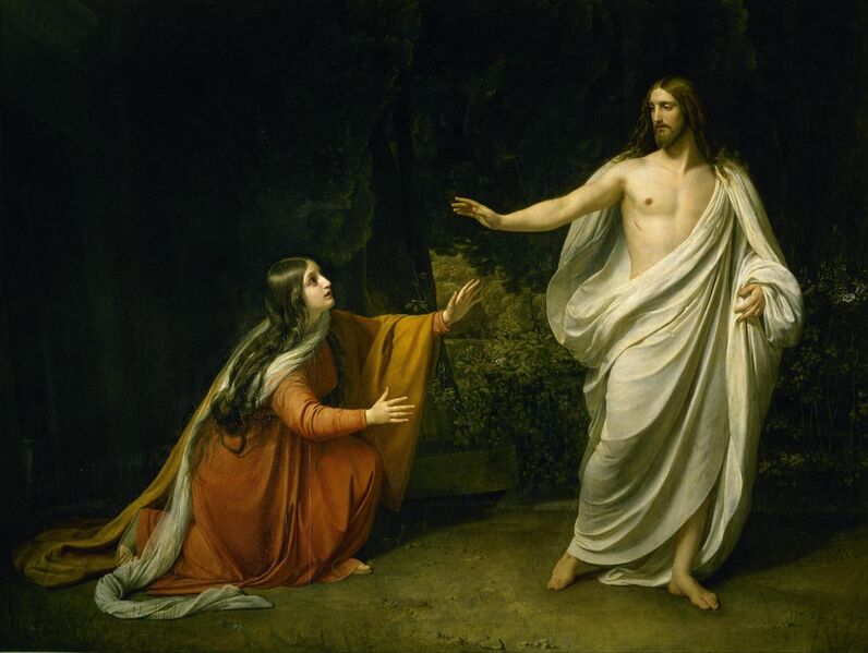 File:Alexander Ivanov - Christ's Appearance to Mary Magdalene after the Resurrection - Google Art Project.jpg