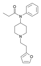 Furanylfentanyl2 structure.png