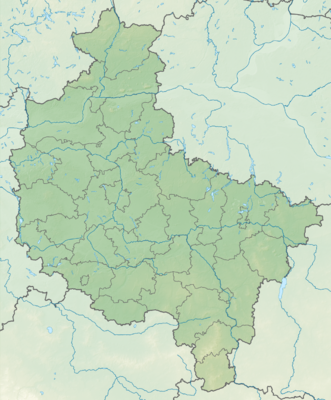 Greater Poland Voivodeship Relief location map.svg