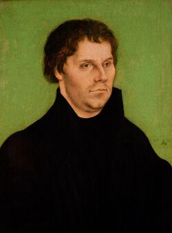 Lucas Cranach d.Ä. - Porträt des Martin Luther, 1525 (Bristol).jpg