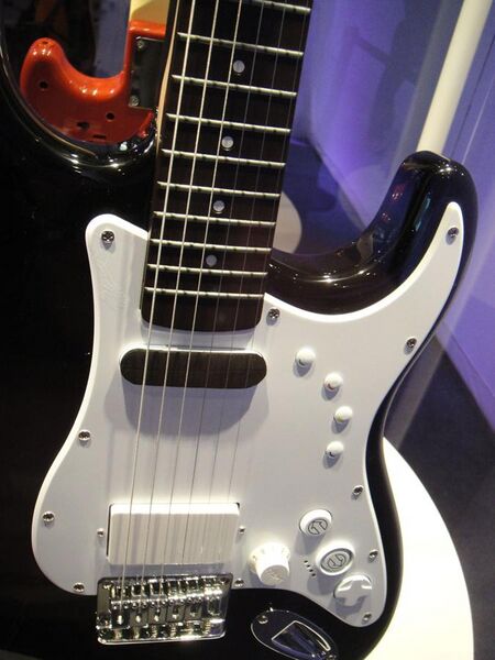 File:Squier Stratocaster Pro Controller (body) for Rock Band 3 @ E3 Expo 2010.jpg