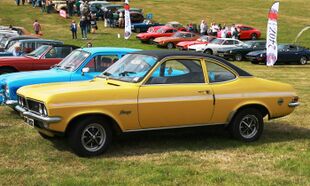 Vauxhall Firenza registered ca 1971 photographed at Knebworth in 2014.jpg
