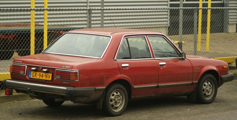 File:1980 Honda Accord Hondamatic (rear).jpg